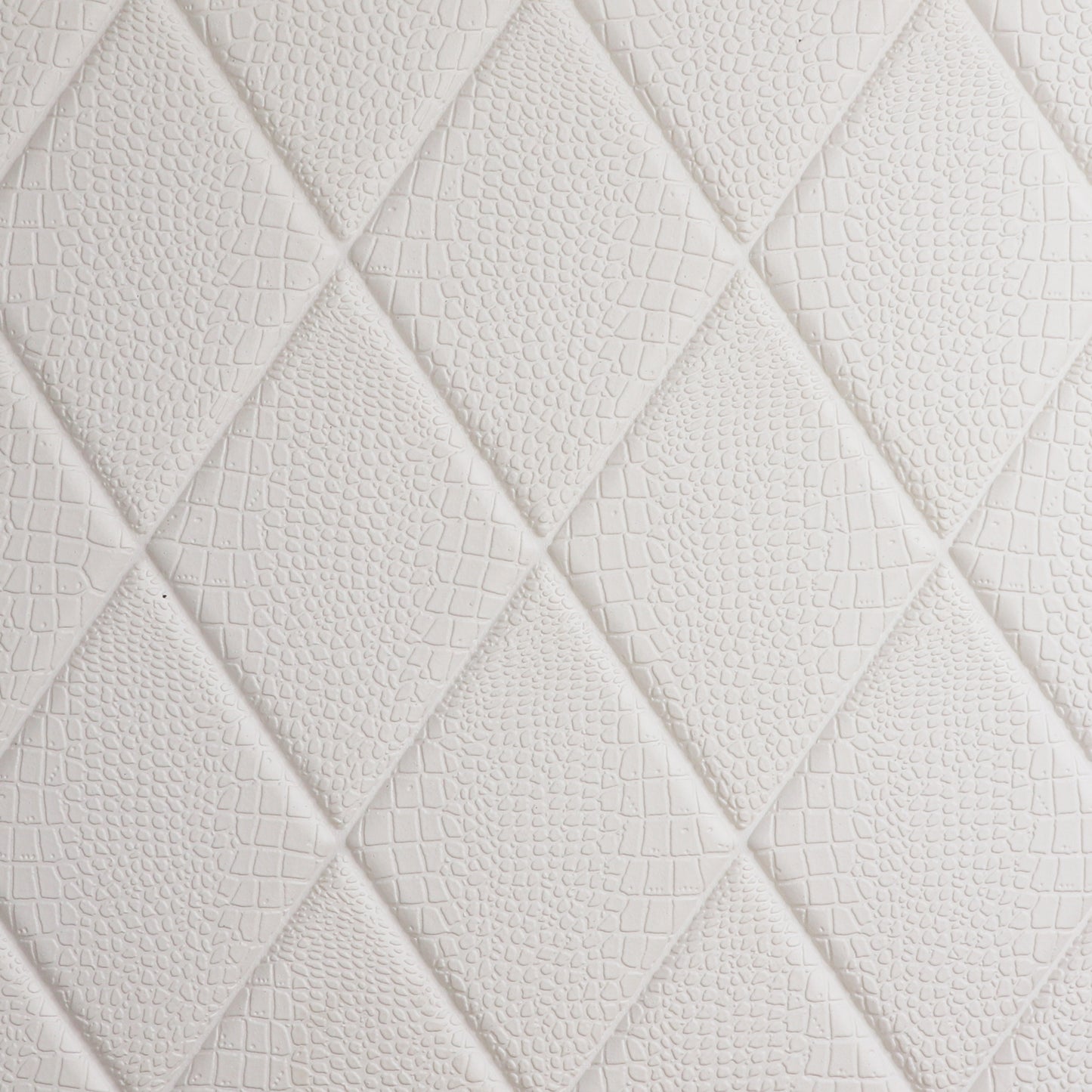 Wild White Foam Diamond Panels