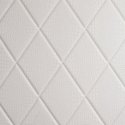 Wild White Foam Diamond Panels