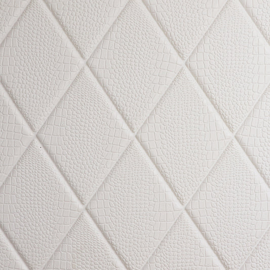 Wild White Foam Diamond Panels