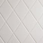 Wild White Foam Diamond Panels