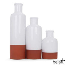 Load image into Gallery viewer, Belari Terracotta Bottle Vase Set
